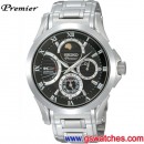 SEIKO SRX001J1:::PREMIER 日本製 5D88互動式人動電能月相腕錶,免運費,刷卡不加價或3期零利率,5D88-0AA0D