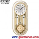 已完售,SEIKO QXM248S(公司貨,保固1年):::SEIKO Hi-Fi音樂掛鐘(6+6首音樂),刷卡不加價
