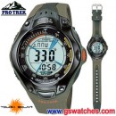 CASIO PRG-70-3VDR:::PRO TREK太陽能專業登山錶,免運費,刷卡不加價或3期零利率