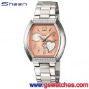 CASIO SHN-6009D-9ADR:::Sheen 指針+數字 雙顯系列,免運費,刷卡不加價或3期零利率