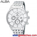 ALBA AF8N77X:::Prestige YM92計時碼表系列,43mm暢銷尺寸面盤,免運費,刷卡不加價或3期零利率,YM92-X179S