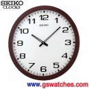 客訂商品,SEIKO QXA413B:::SEIKO 大鐘面木質掛鐘,直徑51cm,刷卡不加價或3期零利率