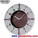 已完售,SEIKO QXA468R:::SEIKO 掛鐘(滑動式秒針)
