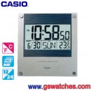 CASIO ID-11-2DF:::CASIO數位式溫度顯示掛鐘/座鐘兩用,刷卡不加價或3期零利率