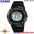 CASIO W-S200H-1BVDF:::全新太陽能運動錶120組碼錶記憶5組鬧鈴,刷卡不加價或3期零利率