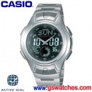 CASIO AQ-160WD-1BVDF:::Fashion ACTIVE DIAL系列(男用金屬),刷卡不加價或3期零利率