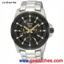SEIKO SNE117P1:::criteria V14J環保太陽能系列,日期星期指針,免運費,刷卡不加價或3期零率,V14J-0BK0