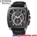 客訂商品,CITIZEN AT0730-01E:::Eco-Drive光動能計時碼表,3D面板設計,免運費,刷卡不加價或3期零利率
