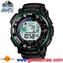 CASIO PRW-2500-1BDR:::PRO TREK太陽能電波時計專業登山錶<6局電波接收>,免運費,刷卡不加價或3期零利率