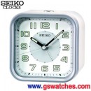 已完售,SEIKO QHE038L(公司貨,保固1年):::SEIKO指針型鬧鐘,貪睡功能,夜光,滑動式秒針,刷卡不加價,QHE-038L