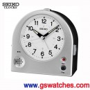 SEIKO QHE081S:::SEIKO指針型鬧鐘,錄音(20秒),貪睡,夜光,燈光,滑動式秒針,刷卡不加價或3期零利率