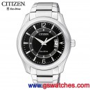 已完售,CITIZEN AW1030-50E(公司貨,保固2年):::Eco-Drive METAL錶環光動能時尚男錶(MEN'S),對錶商品