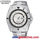 CITIZEN NP4000-59A:::經典工藝NP系列自動上鍊機械錶,免運費,刷卡不加價或3期零利率