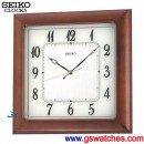 客訂商品,SEIKO QXA390B:::SEIKO 木質掛鐘(滑動式秒針),高33cm,寬33cm,刷卡不加價或3期零利率