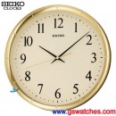 客訂商品,SEIKO QXA417G:::SEIKO 掛鐘(滑動式秒針),直徑31.1cm,刷卡不加價或3期零利率
