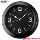 客訂商品,SEIKO QXA496K:::SEIKO 大鐘面掛鐘[鋼製外殼](滑動式秒針),直徑46cm,刷卡不加價或3期零利率