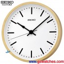 客訂商品,SEIKO QXA526Z:::SEIKO 木質掛鐘(滑動式秒針),直徑29.7cm,刷卡不加價或3期零利率