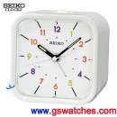 已完售,SEIKO QHE038H(公司貨,保固1年):::SEIKO指針型鬧鐘,貪睡功能,夜光,滑動式秒針,刷卡不加價,QHE-038H