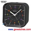 已完售,SEIKO QHE038Z(公司貨,保固1年):::SEIKO指針型鬧鐘,貪睡功能,夜光,滑動式秒針,刷卡不加價,QHE-038Z