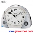 SEIKO QHE056S:::SEIKO日式時尚指針型鬧鐘(滑動式秒針),鈴聲,貪睡,音量控制,夜光,燈光,刷卡不加價或3期零利率