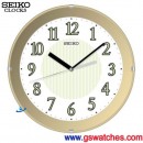 客訂商品,SEIKO QXA536G:::SEIKO 掛鐘,直徑30.5cm,夜光,刷卡不加價或3期零利率
