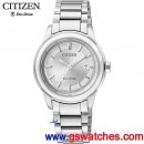 CITIZEN FE1070-55A(公司貨,保固2年):::日本製Eco-Drive METAL錶環光動能,對錶系列(LADY'S),藍寶石鏡面,免運費,刷卡不加價或3期零利率