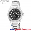 CITIZEN EW1881-53E(公司貨,保固2年):::日製Eco-Drive光動能對錶女錶(LADY'S),[[超級鈦(鈦金屬+離子電鍍)],免運費,刷卡或3期零利率,EW188153E