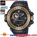 CASIO GWN-1000GB-1ADR(公司貨,保固1年):::太陽能電波時計G-SHOCK<6局>,smart access,Gulfmaster,氣壓,方位,潮汐,刷卡或3期GWN1000GB