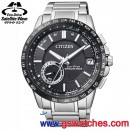 已完售,CITIZEN CC3007-55E(公司貨,保固2年):::Satellite光動能GPS衛星對時,不鏽鋼,萬年曆,星期顯示,防磁,藍寶石,CC300755E