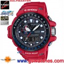 CASIO GWN-1000RD-4ADR(公司貨,保固1年):太陽能電波時計G-SHOCK<6局>,smart access,Gulfmaster,氣壓,方位,潮汐,刷卡或3期