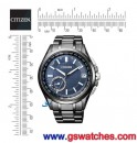 已完售,CITIZEN CC3015-57L(公司貨,保固2年):::Satellite光動能GPS衛星對時,鈦金屬,萬年曆,星期日期,防磁,藍寶石,40周年限定,附鱷魚皮錶帶,CC301557L