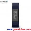 已完售,GARMIN vívosmart HR+-blue都市藍(公司貨,保固1年):::腕式心率GPS智慧手環,走跑模式,熱血時間,樓層統計,vívosmartHR+