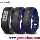 已完售,GARMIN vívosmart HR+-blue都市藍(公司貨,保固1年):::腕式心率GPS智慧手環,走跑模式,熱血時間,樓層統計,vívosmartHR+
