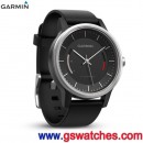 已完售,GARMIN vivomove-sport-black運動款俐落黑(公司貨,保固1年):::智慧指針式腕錶,液晶顯示器步數,睡眠日記,vívomove