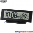 已完售,SEIKO QHL072K(公司貨,保固1年):::SEIKO數字型電子鬧鐘,嗶嗶鬧鈴,貪睡,燈光,月日星期,溫度,QHL-072K