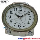 已完售,SEIKO QHK044G(公司貨,保固1年):::SEIKO指針型鬧鐘,滑動式秒針,貪睡,鈴聲,嗶嗶聲,專利夜光,燈光,刷卡不加價,QHK-044G