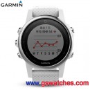 已完售,GARMIN Fenix 5S White大理石白 輕量美型款(公司貨,保固1年):::進階複合式戶外GPS腕錶,高度,氣壓,電子羅盤,跑步節拍器,fenix-5S