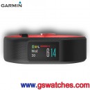 已完售,GARMIN vivosport-fuchsia-focus珊瑚紅(小)(公司貨,保固1年):::GPS智慧健康心率手環,體能監測功能,vivosport