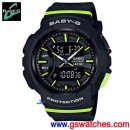 已完售,CASIO BGA-240-1A2DR(公司貨,保固1年):::Baby-G,慢跑系列,指針+數字雙顯,刷卡不加價或3期零利率,BGA240