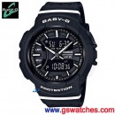 客訂商品,CASIO BGA-240-1A1DR(公司貨,保固1年):::Baby-G,慢跑系列,指針+數字雙顯,刷卡不加價或3期零利率,BGA240