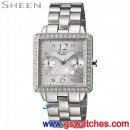 缺貨,CASIO SHN-3005D-7ADR(公司貨,保固1年):::Sheen 多重指針款,星期,日期,刷卡不加價或3期零利率,SHN3005D