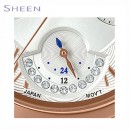 客訂商品,CASIO SHE-3059SG-7AUDR(公司貨,保固1年):::Sheen,時尚女錶,日期,星期,24小時指針,刷卡不加價或3期零利率,SHE3059SG