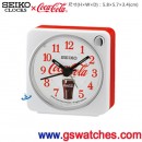 缺貨,SEIKO QHE905W(公司貨,保固1年):::SEIKO X Coca-Cola,可口可樂聯名款,嗶嗶聲,滑動式秒針,貪睡,燈光,夜光,刷卡不加價,QHE-905W