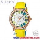 客訂商品,CASIO SHE-4047PGL-9AUDR(公司貨,保固1年):::Sheen,時尚女錶,日期,刷卡不加價或3期零利率,SHE3047PGL