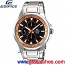 CASIO EF-342D-1A5VDF(公司貨,保固1年):::EDIFICE MULTI-HANDS多重指針,3指針3圈式指針錶,刷卡不加價或3期零利率,EF342D