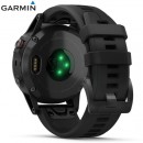 已完售,GARMIN fenix 5 Plus,ADLC石墨灰錶圈搭黑色矽膠錶帶(公司貨,保固1年):::多功能運動GPS手錶,搭載地圖,訓練指標,音樂