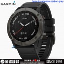 已完售,GARMIN Fenix 6-石墨灰DLC錶圈/黑色錶帶(公司貨,保固1年):::進階複合式戶外GPS腕錶,fenix6