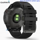 已完售,GARMIN Fenix 6-石墨灰DLC錶圈/黑色錶帶(公司貨,保固1年):::進階複合式戶外GPS腕錶,fenix6