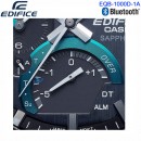 已完售,CASIO EQB-1000D-1ADR(公司貨,保固1年):EDIFICE,太陽能,Bluetooth,智慧藍牙指針錶款,碼錶,兩地時間,EQB1000D