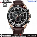 CITIZEN CB5038-14E(公司貨,保固2年):::PROMASTER,Eco-Drive光動能,全球電波時計,碼錶計時,E660,萬年曆,藍寶石,刷卡或3期,CB503814E